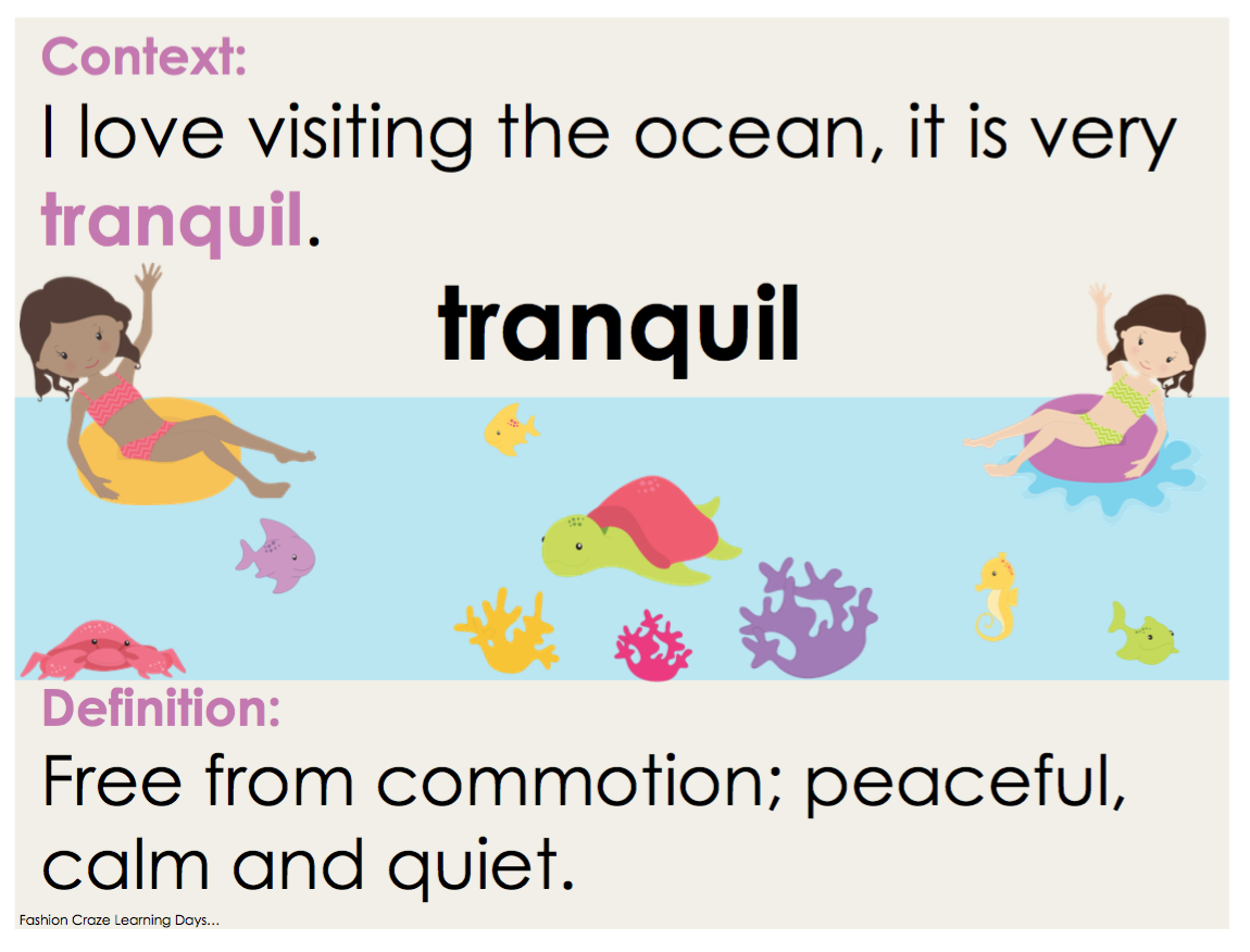 Building Vocabulary in Grades 3-5 with an Easy Daily Routine!