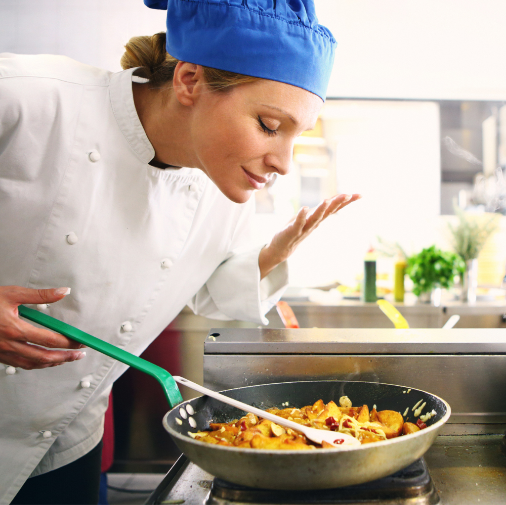 The cook is cooking | Premium AI-generated image