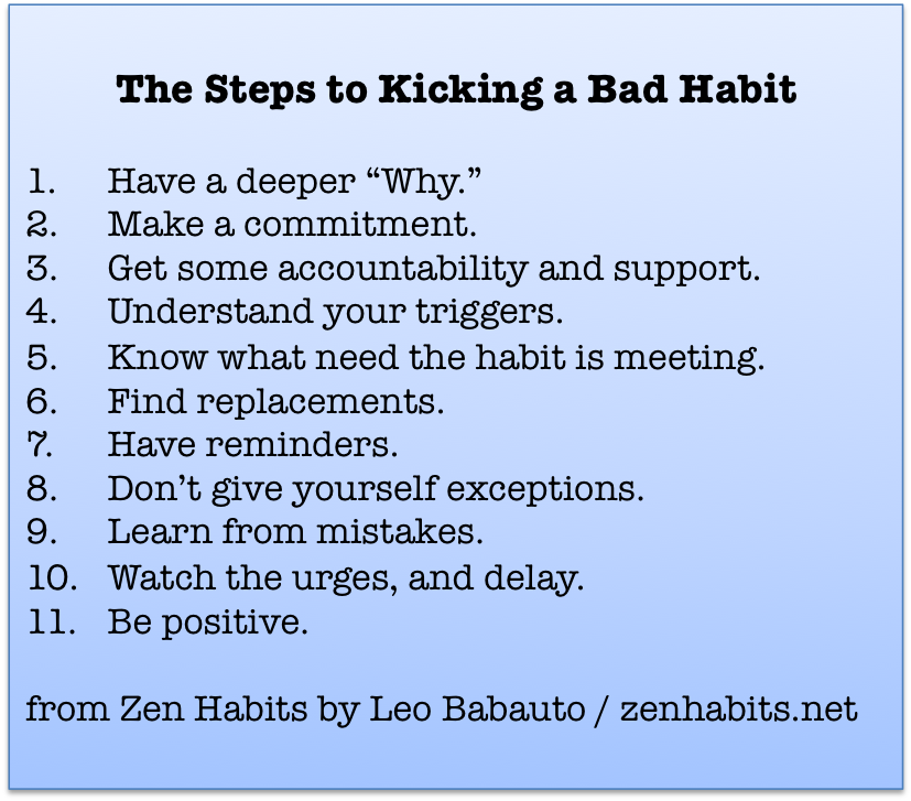 Stop A Bad Habit In Its Tracks! • Erica Finds...