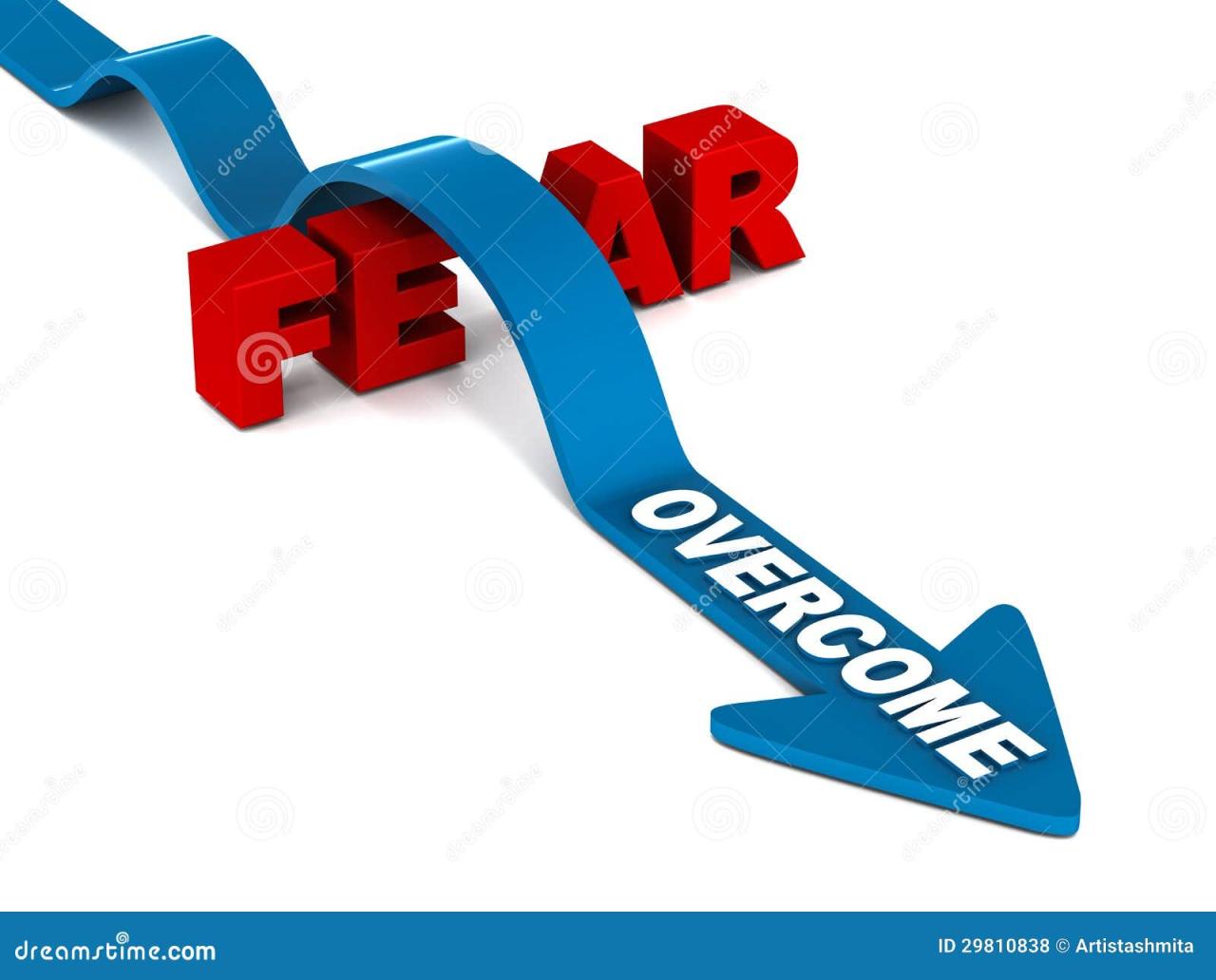 Overcome Fear Royalty Free Stock Photos - Image: 29810838