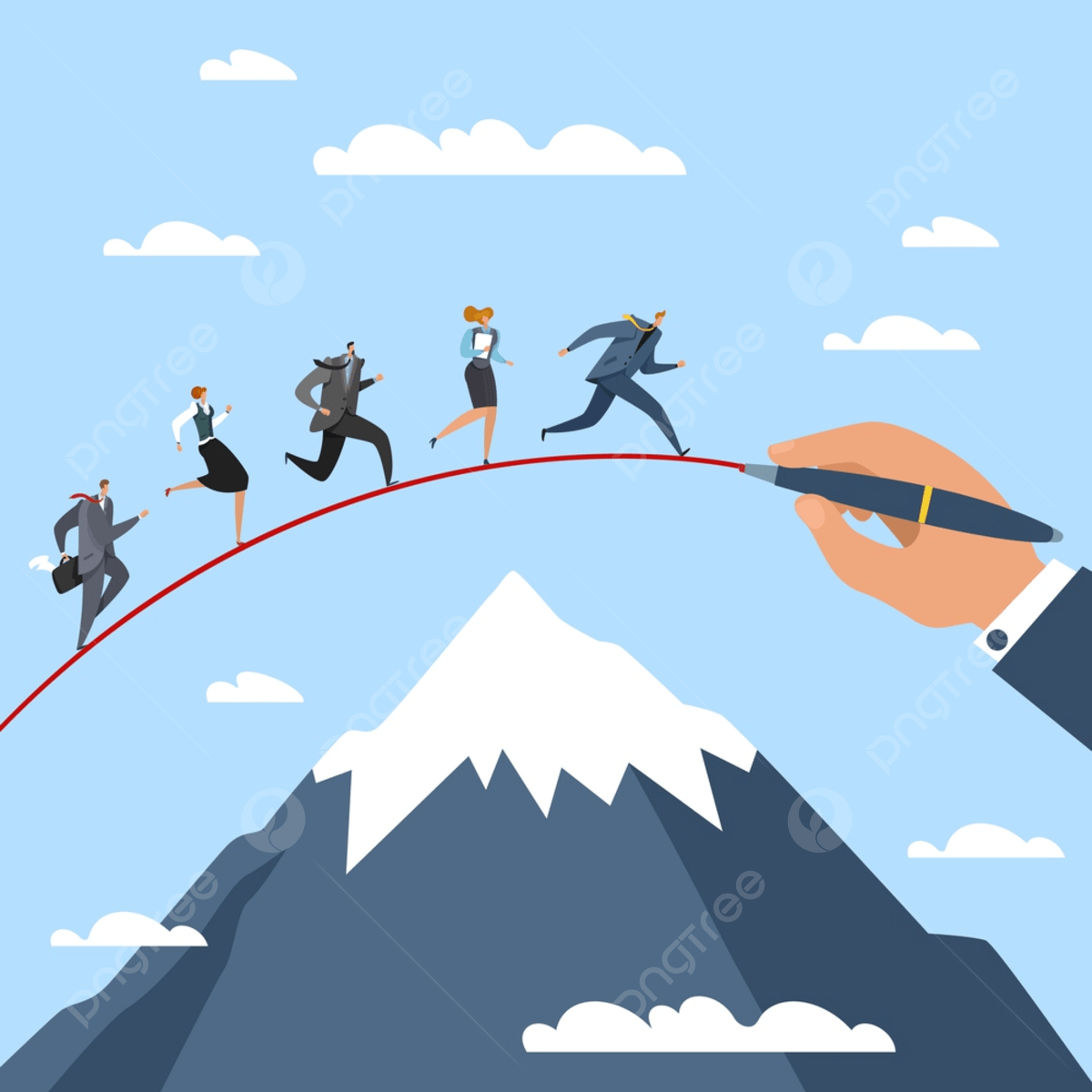 Leader Paves The Right Way To Overcome Obstacles, People, Obstacles ...